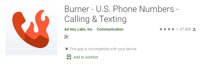 Burner: Smart Phone Numbers