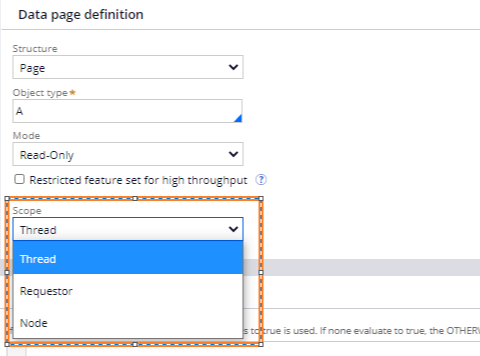 Scope of data page in Pega