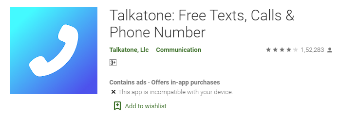 Talkatone app download for android