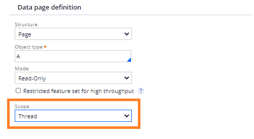 Scope of data pages in Pega