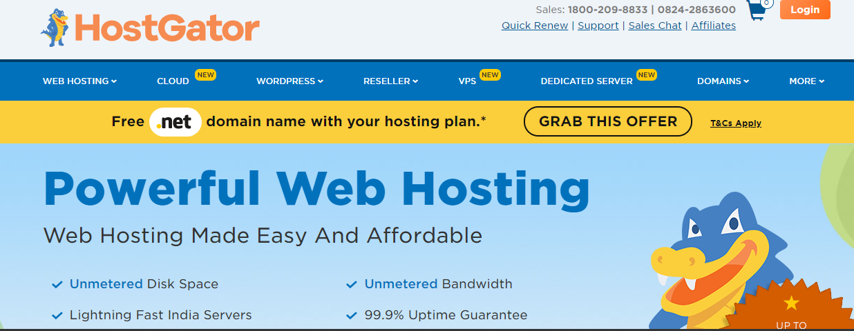 best hosting in india for wordpress