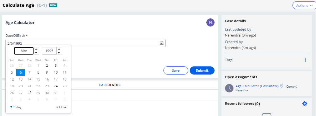 How to calculate age from date of birth in Pega 7 -Pega Real Time Scenarios - Tech Naandi Solutions