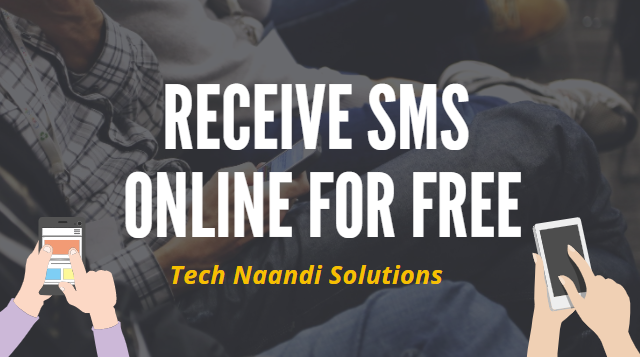 Receive SMS online for verification