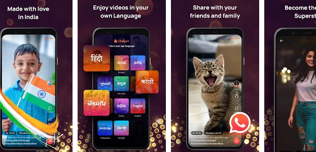 Chingari Original Indian Short Video App