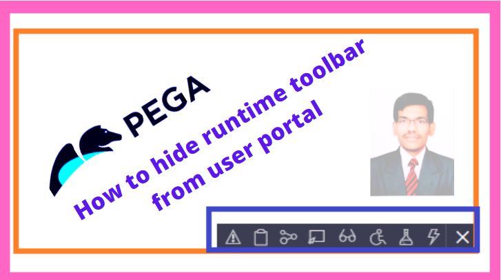 How to hide runtime toolbar from user portal