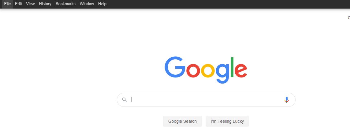 How do i add menu bar to google chrome