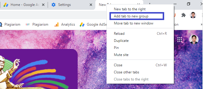 How to Change the Tab Colors in Google Chrome