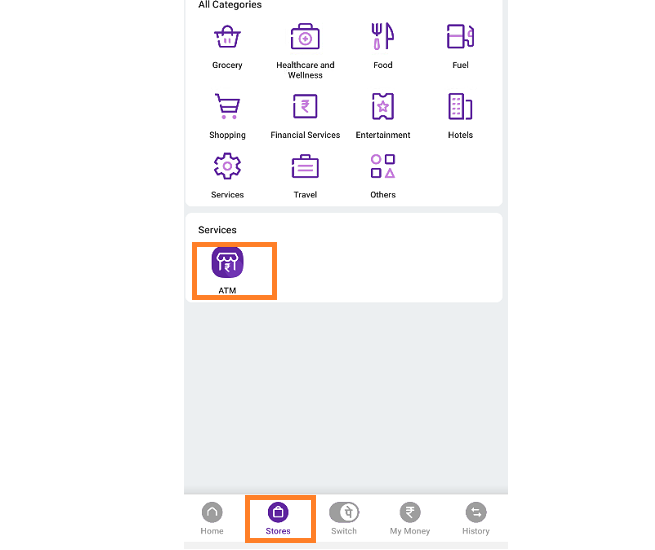 How to withdraw cash from PhonePe ATM