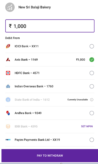 How to withdraw cash from PhonePe ATM